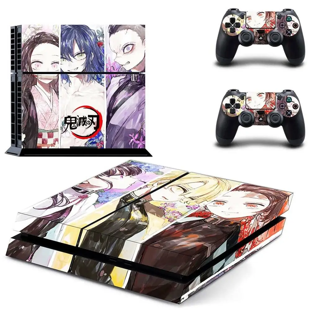 Наклейка Demon Slayer Kimetsu no Yaiba для PS4 стикеры s Skin PS 4 наклейки PlayStation консоль Скины