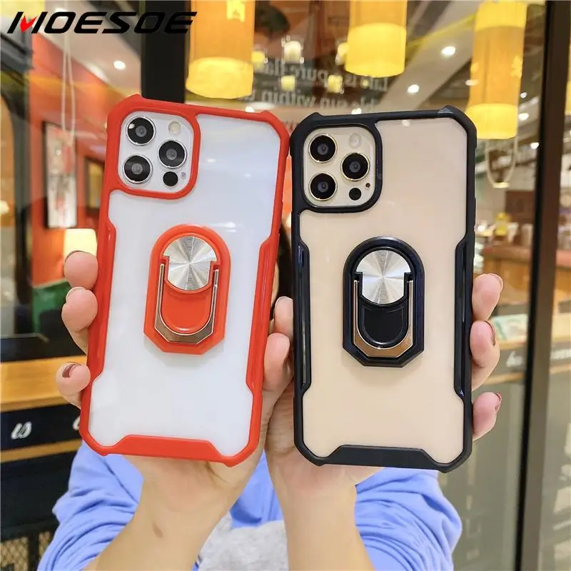 

Luxury Clear Phone Case For iPhone 12 11 Pro Max X XR XS Max 7 8 Plus SE 2020 11 Shockproof Bumper Transparent Cover Cases Coque