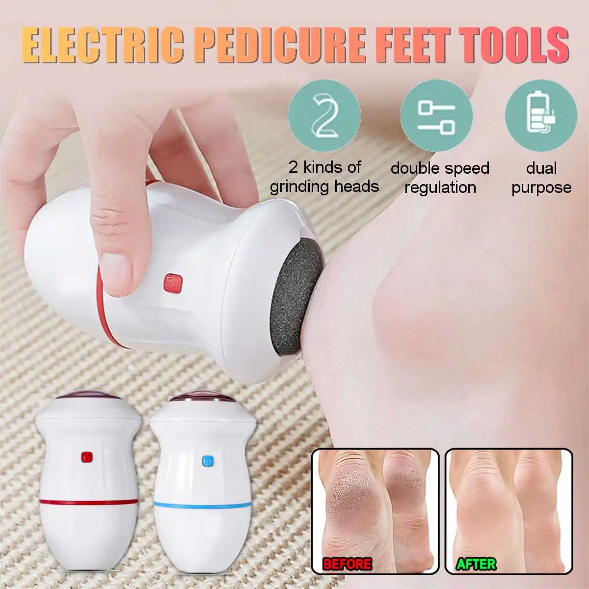 

Устройство для удаления мозолей, электрическое, на батарейках