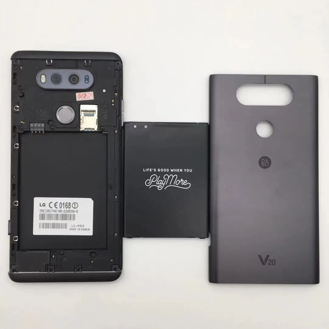 lg v20 refurbished original lg v20 f800 h910 phone 4gb ram 64gb rom snapdragon 820 quad core 5 7 16mp fdd lte smartphone free global shipping