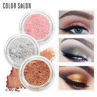 color salon makeup eyeshadow loose pigment shadows eye mineral powder metallic shimmer loose glitter eyeshadow makeup