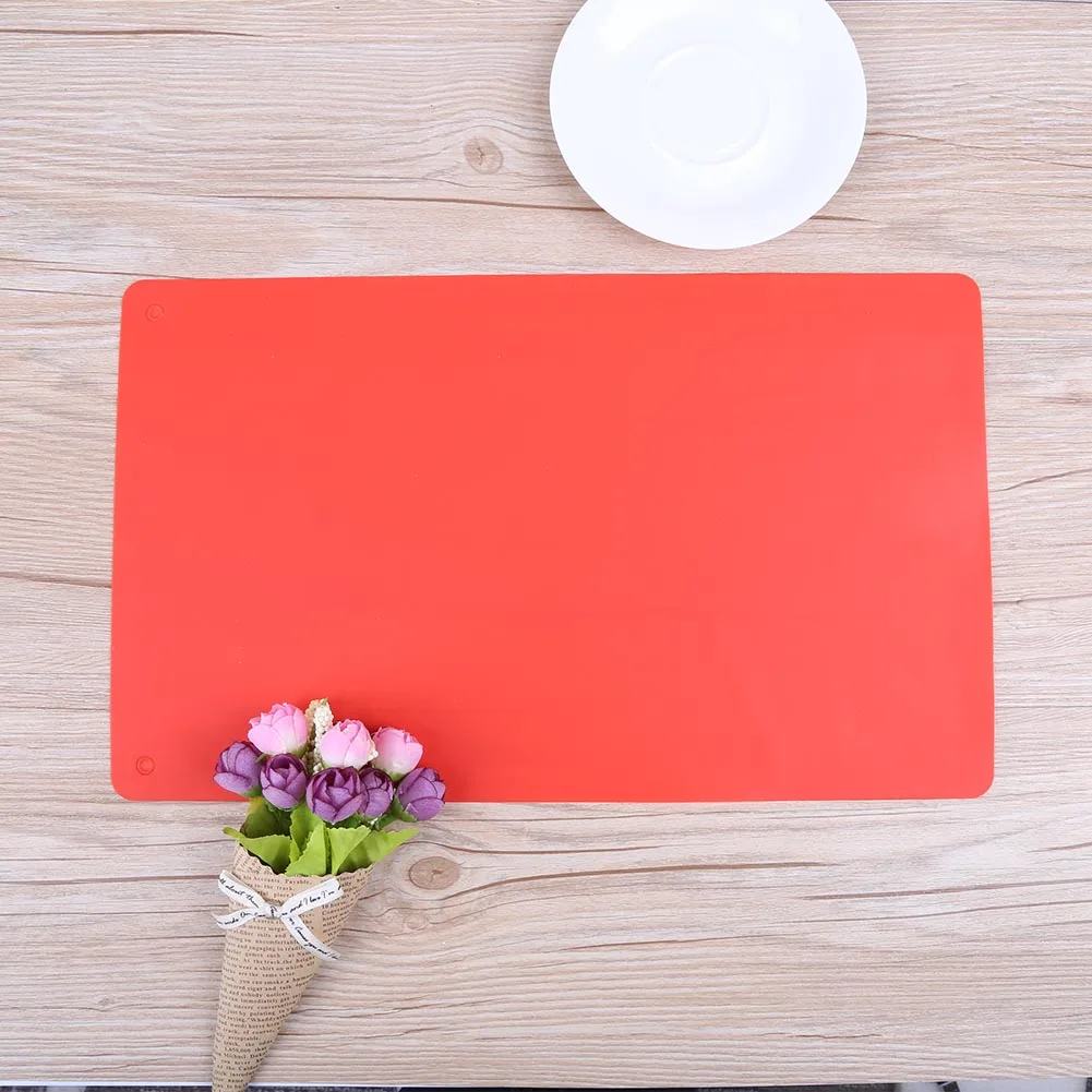 1 шт. силиконовый нескользящий коврик для обеденного стола 360X220 мм|heat resistant pad|place