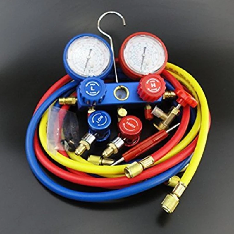 Комплект для охлаждения переменного тока набор манометров A/C воздуха R12 RR134a 410a R404z