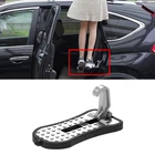 Универсальный складной дверной порог ножная педаль для автомобиля, лестница на крышу, держатель для багажа, Автомобильный складной аксессуар для машины