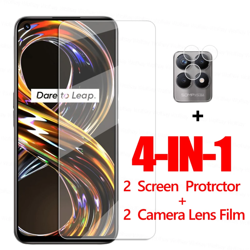 

Прозрачное стекло для Realme 8i, Защитное стекло для экрана Realme 8i 9i, стеклянная пленка для телефона, закаленное стекло Realme 8s 8i 6 7 8 9 Pro Plus