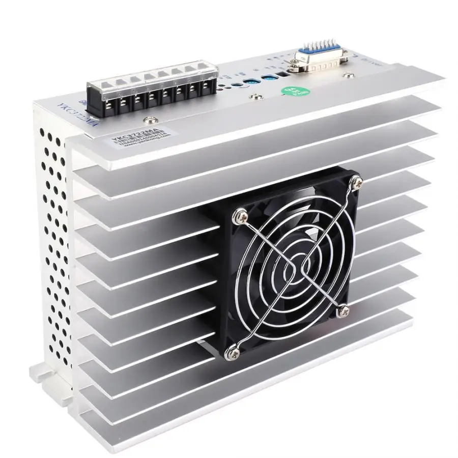AC 110 220V сервопривод 0.7A 7A 3 фазы Драйвер шагового двигателя 200 кппс контроллер