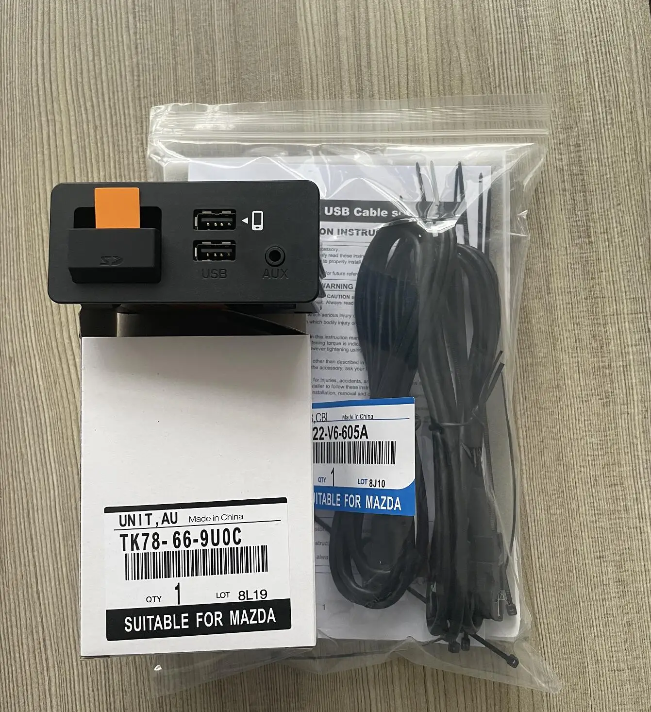 Apple CarPlay Android автомобильный USB-адаптер концентратор OEM для Mazda 3 6 2 Mazda CX5 CX3 CX9 miata MX5 Toyota Yaris fiat 124 - изображение
