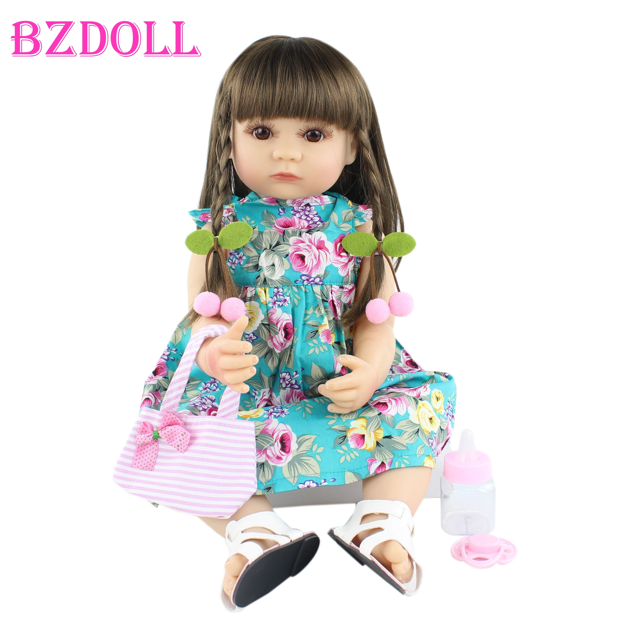 

Кукла новорожденная из силикона, 55 см и 48 см