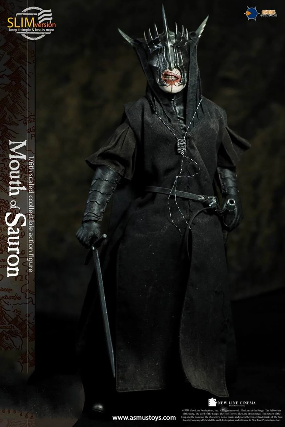 В наличии LOTR009S колец рот Саурона 1/6 Коллекционная Фигурка солдата полный набор