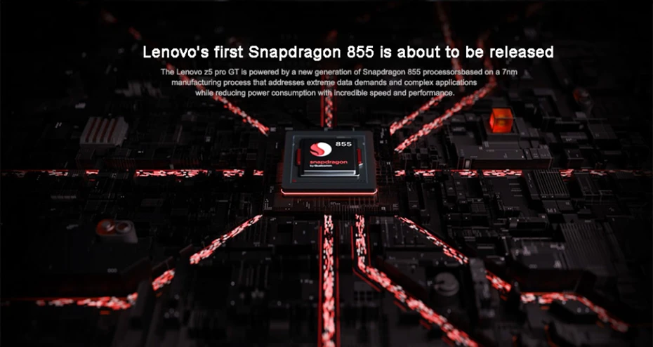 Lenovo Z5 Pro GT 855 Версия 8 Гб 128 ГБ 256 Гб Смартфон Snapdragon 855 Восьмиядерный 6,3" 24 МП Двойная фронтальная камера Встроенный NFC
