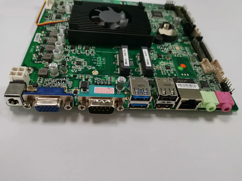 J1900 Bay материнская плата Trail Quad Core DC 12V ITX Intel Celeron процессор Материнская 170*170 мм |