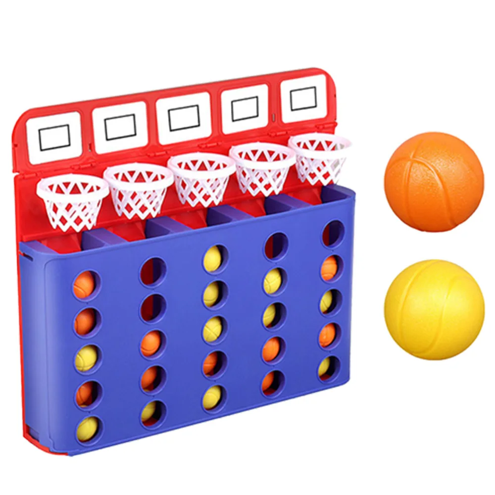 

1 Set Indoor Basketball Toys Children Funny Basketball Playthings (Blue)