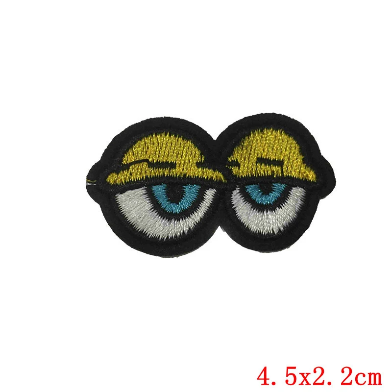 Глаз наклейка Утюг на одежду DIY крутая теплопередача сексуальный рот аппликация