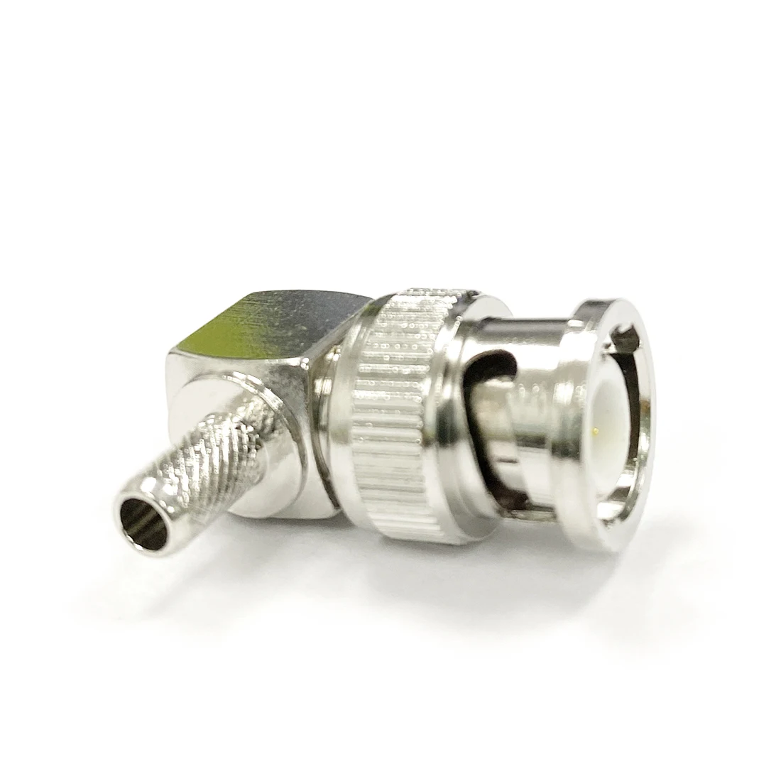 1 шт. Новый BNC обжимной коаксиальный разъем штекер прямоугольный для кабеля RG58 LMR195