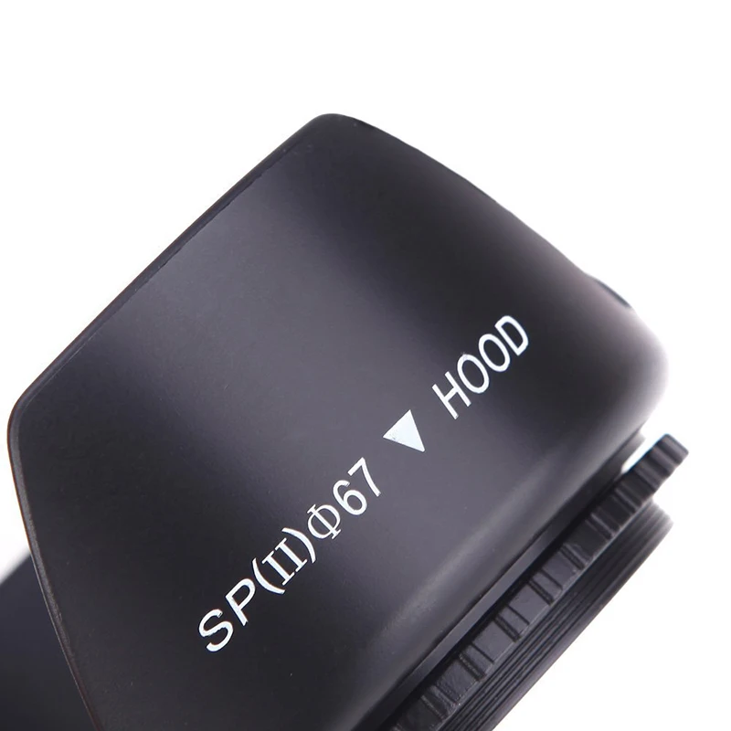 [Диаметр бленды объектива 67 мм] стандартная бленда камеры защита в форме цветка