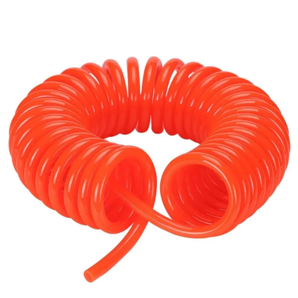 

9/15M PU Air Compressor Hose Pneumatic Fittings Flexible Recoil Spring End Tube Pipe For Compressor Air Tool