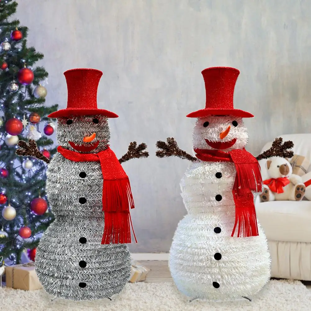 Рождественская елка Складная искусственная мишура с блестками всплывающая