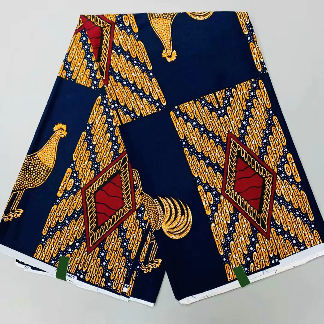 Новейшая настоящая мягкая новая восковая африканская Анкара печать 100%