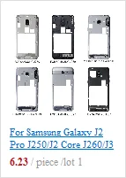 Для Samsung Galaxy J2 J200 J200H J200F J200G J200M телефон шасси Средний рамка с Корпус задняя крышка аккумулятора+ инструмент