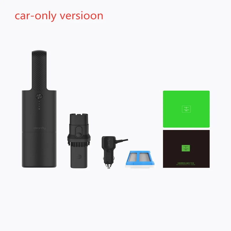 Car only Xiao mi jia Cleanfly FVQ беспроводной ручной пылесос mi портативный mi ni Автомобильный Автомобиль Домашний Беспроводной ковер диван пылеочиститель - Цвет: Car only