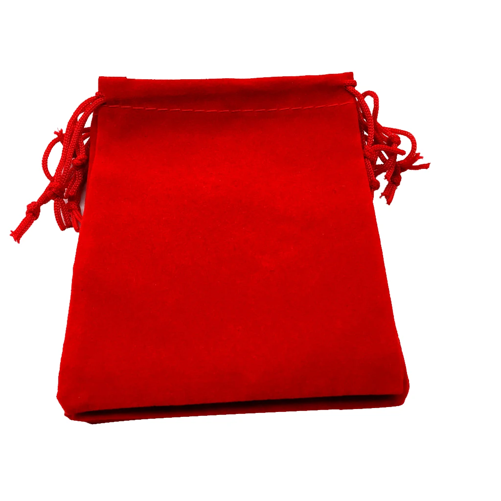 

50pcs Velvet Drawstring Pouch Bag Wedding Party Favor Gift Bag 10x12cm