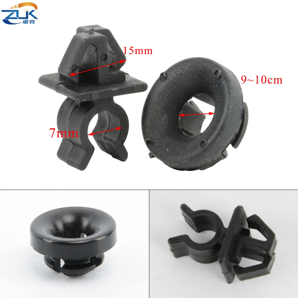 Универсальные зажимы и втулки для капота двигателя HONDA CIVIC ACCORD CRV FIT 2 шт.|hood clip|auto