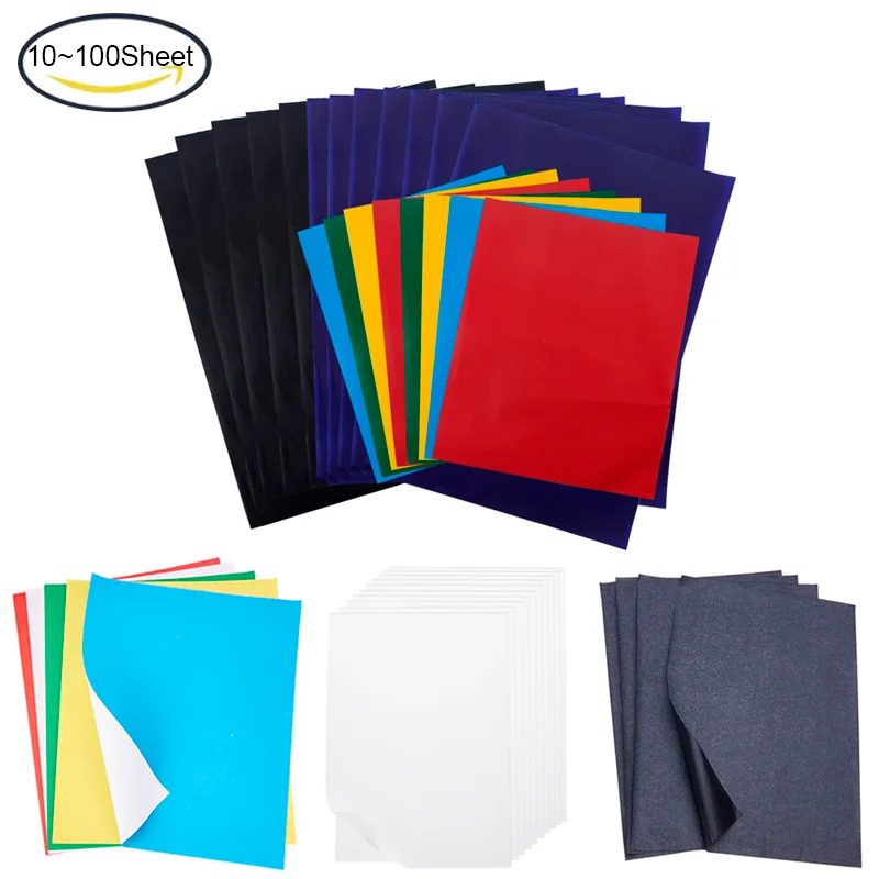 

10~100 Packs Alcohol Ink and Watercolor Paper Reusable Non-Absorbent Synthetic Paper Polypropylene for Use with Alcohol Inks DIY