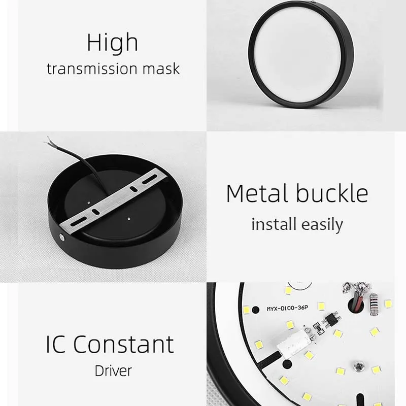 

LED Downlight Foldable Spot Light Led 220V Lamp Ceiling Surface Mounted 5/10/15/25W Light For Bathroom Kitchen Indoor Lighting