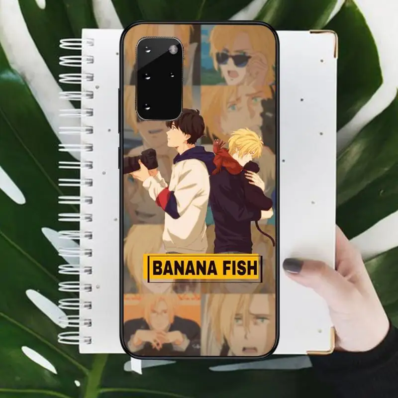 

Japan anime Banana Fish Phone Case For Samsung galaxy S 9 10 20 A 10 21 30 31 40 50 51 71 s note 20 j 4 2018 plus shell