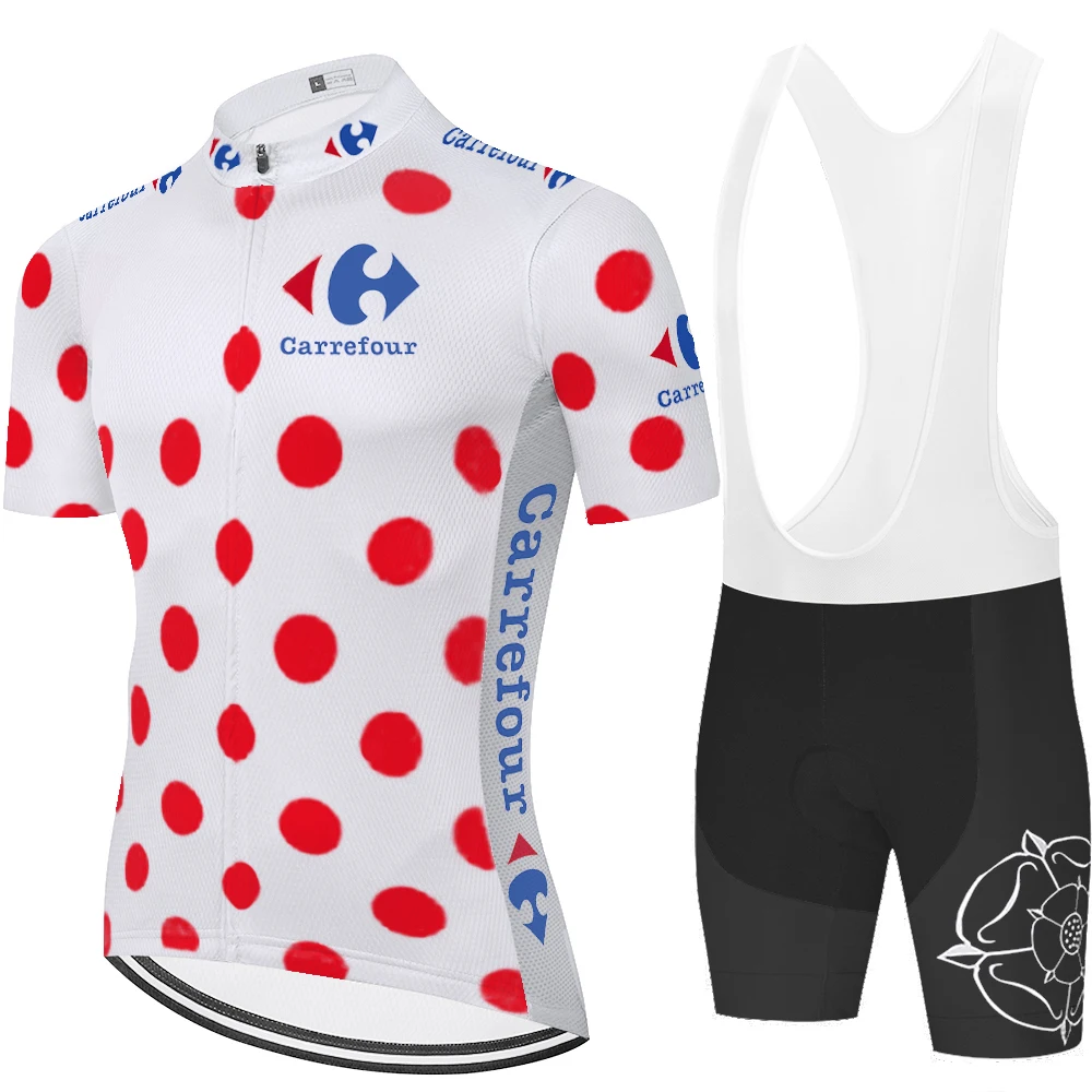 

2021 New de france Cycling Jersey Pro Team Racing Sport Bicycle Jersey fietskleding wielrennen zomer heren set bike shorts