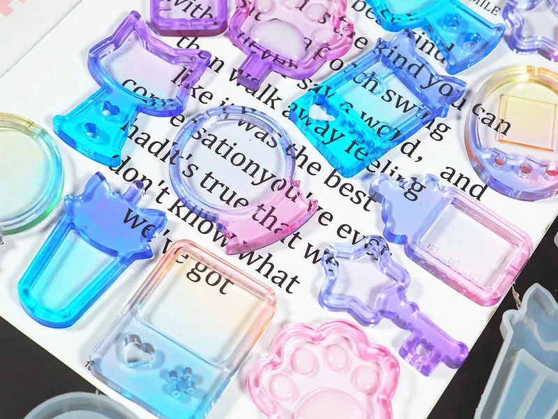 Новое поступление формы для шейкера бутылка молока УФ смола эпоксидная форма