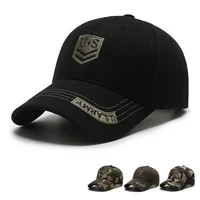 Spring And Summer Man Baseball Caps Outdoor Style Cotton Embroidery Pattern Decoration Mountain Running Camouflage Army Hat