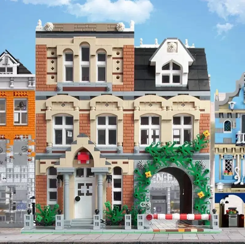 Город МОС уличная серия городской больницы университетский брикет Набор