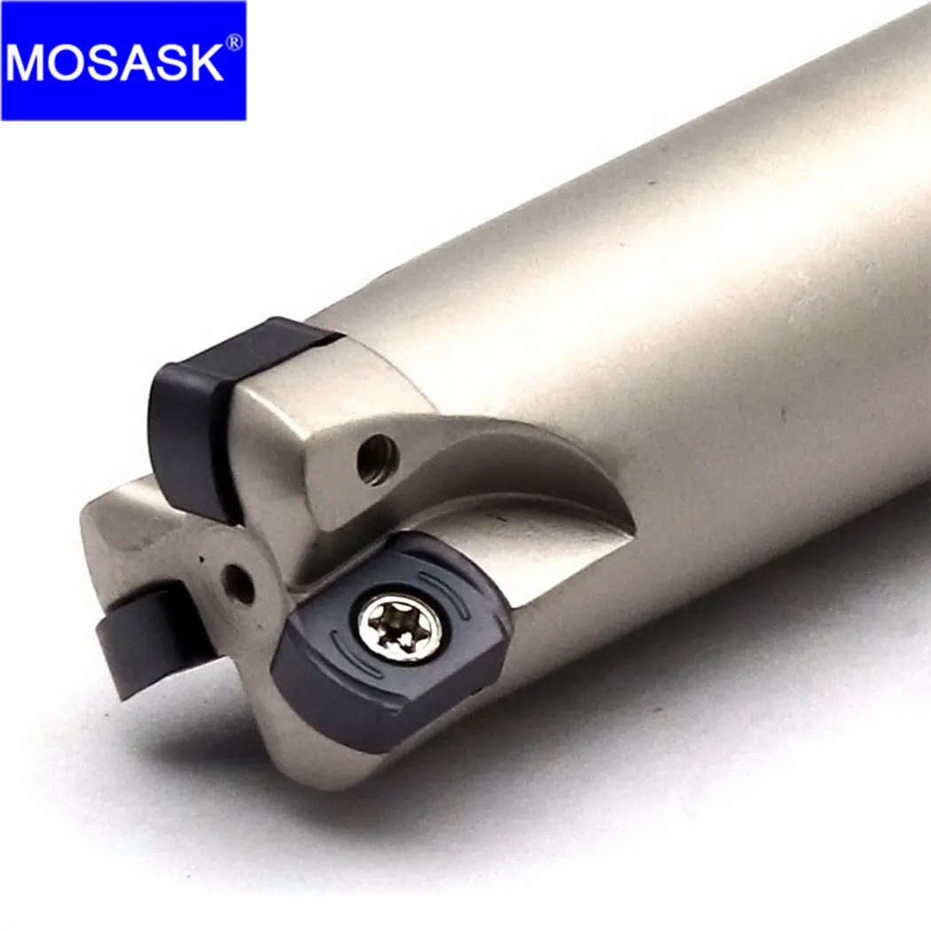 

MOSASK 1PC Fast Feed TEBL 20 25 32 MM Machining Centers Efficient Bar CNC Lathe BLMP 0603 Insert Holder Shoulder Milling Cutter