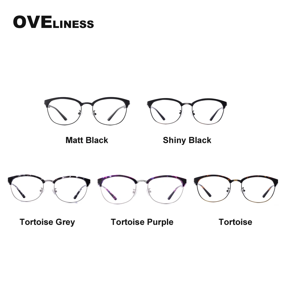 

Fashion Round Glasses Frame for Women Men Optical 2020 Clear Myopia Prescription glasses Vintage Spectacles Korean full eyewear