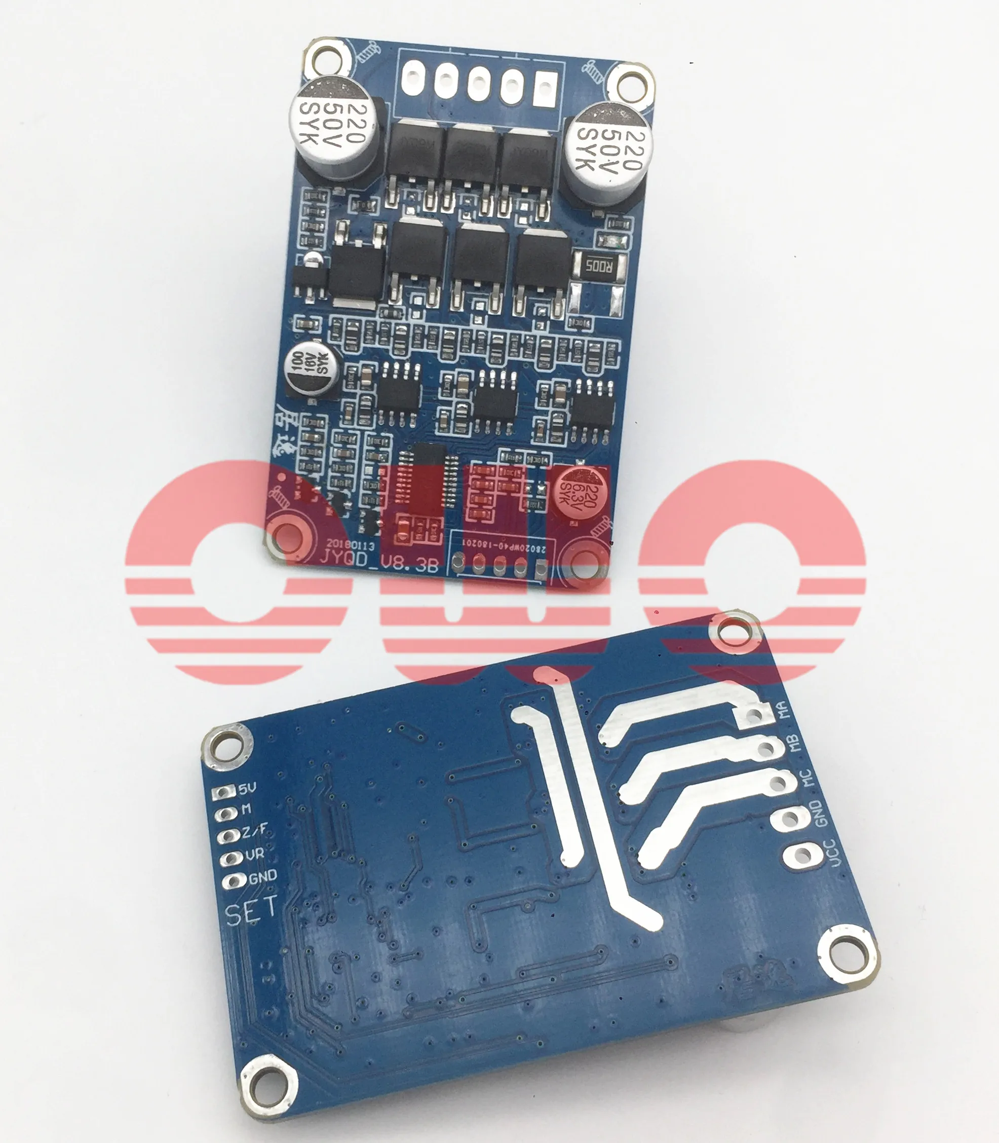 12 36VDC оригинальный JUYI Tech JYQD V8.3B bldc плата драйвера двигателя для бессенсорного