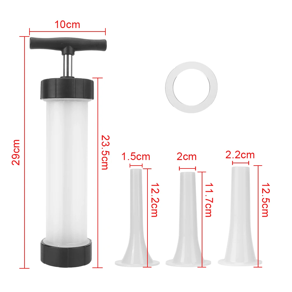 Колбасный шприц для домашней колбасы ручные колбасные машины наполнители мяса