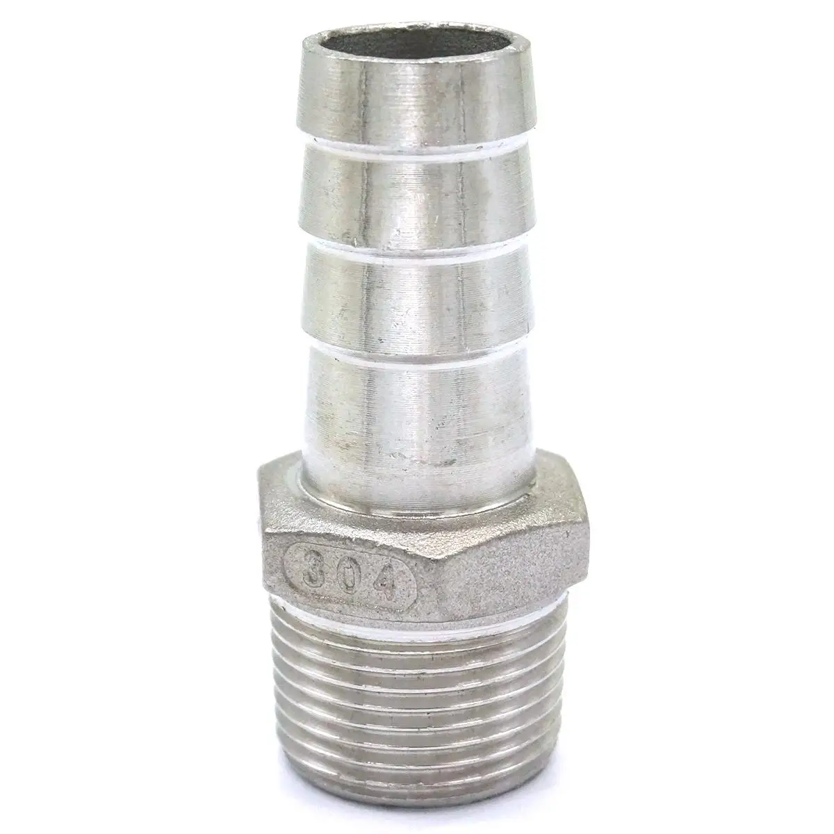 3/4 &quotBSPT Мужской x 20 мм шланг Колючая 304 фитинги из нержавеющей стали хвостовый