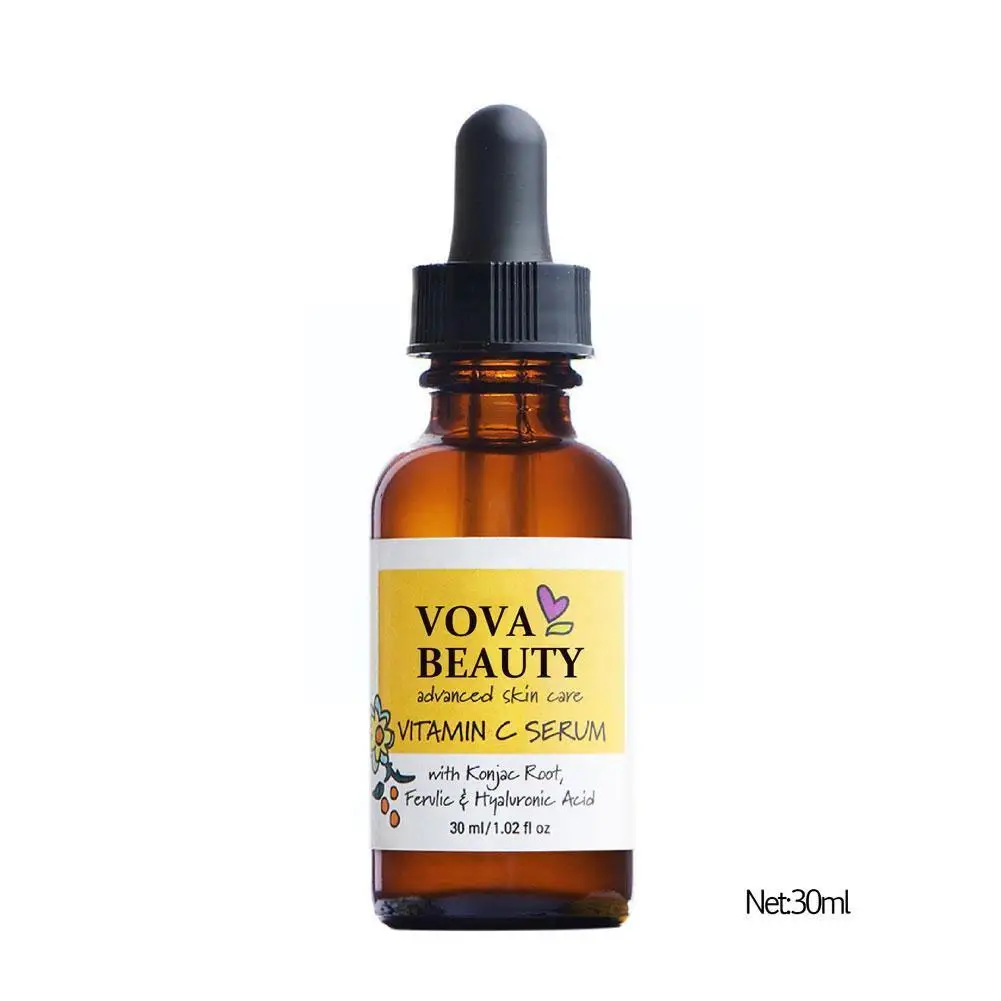 

30ml VC Serum Care Whitening Face Serum Freckle Removal Shrink Stains Pores Skin Remove Brighten Moisturizing Melanin D0V1