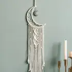 2021 новые металлические Ловец снов Луна Обруч Набор сделай сам для Хранитель снов ручной работы макраме Материал аксессуары для рукоделия