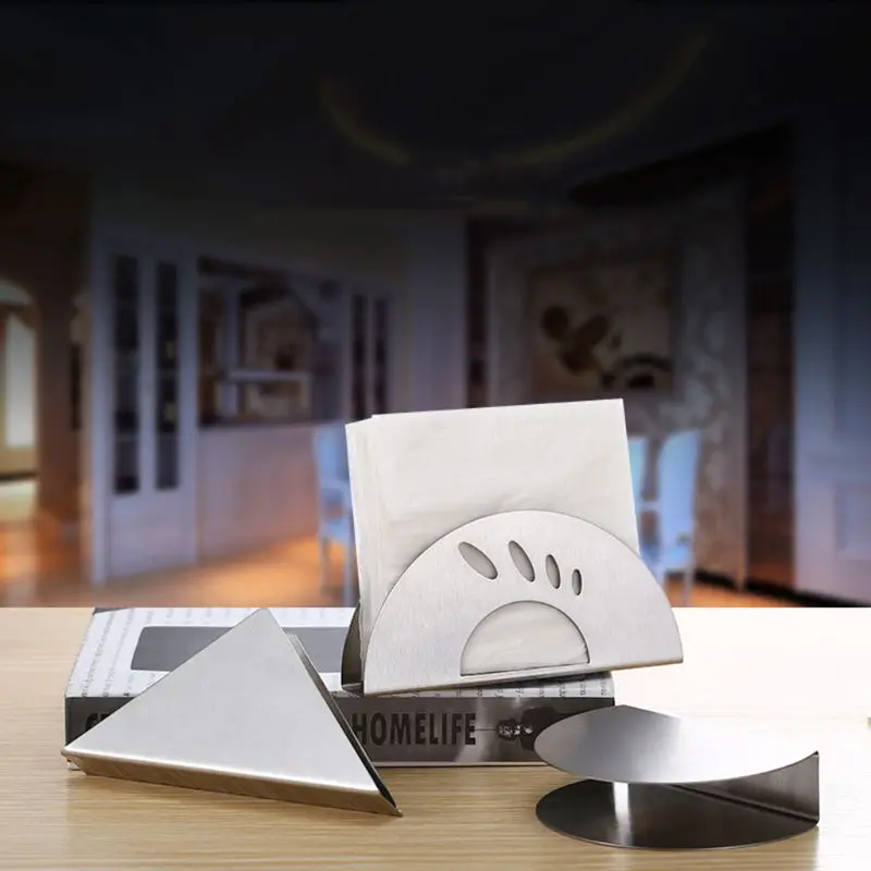 Держатель для салфеток из нержавеющей стали диспенсер бумажных вертикальная