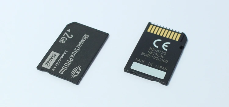 Original! Promotion 1GB 2GB Memory Stick Pro Duo Memory Card For PSP/Camera With MS Card Memory Stick Pro Duo Adapter