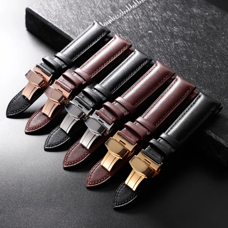 Италия телячья кожа ремешок для часов Quick Release для дизельных DZ Fossil DW CK Timex Армани часы ремешок 18 мм 20 мм 22 мм