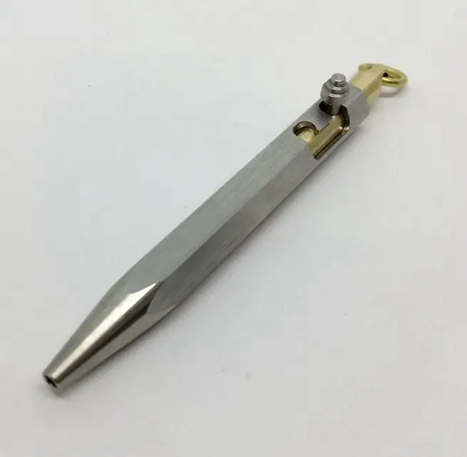 Медный латунный болт из нержавеющей стали гелевая ручка брелоки подвеска