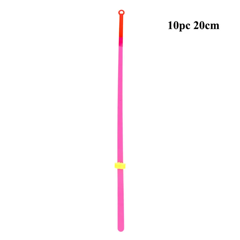 20cm 10pcs Red rod Мини-удочка для подледной рыбалки, зимняя спортивная портативная удочка, набор наконечников, рыболовные принадлежности, удочки - Цвет: 20cm 10pcs Red rod