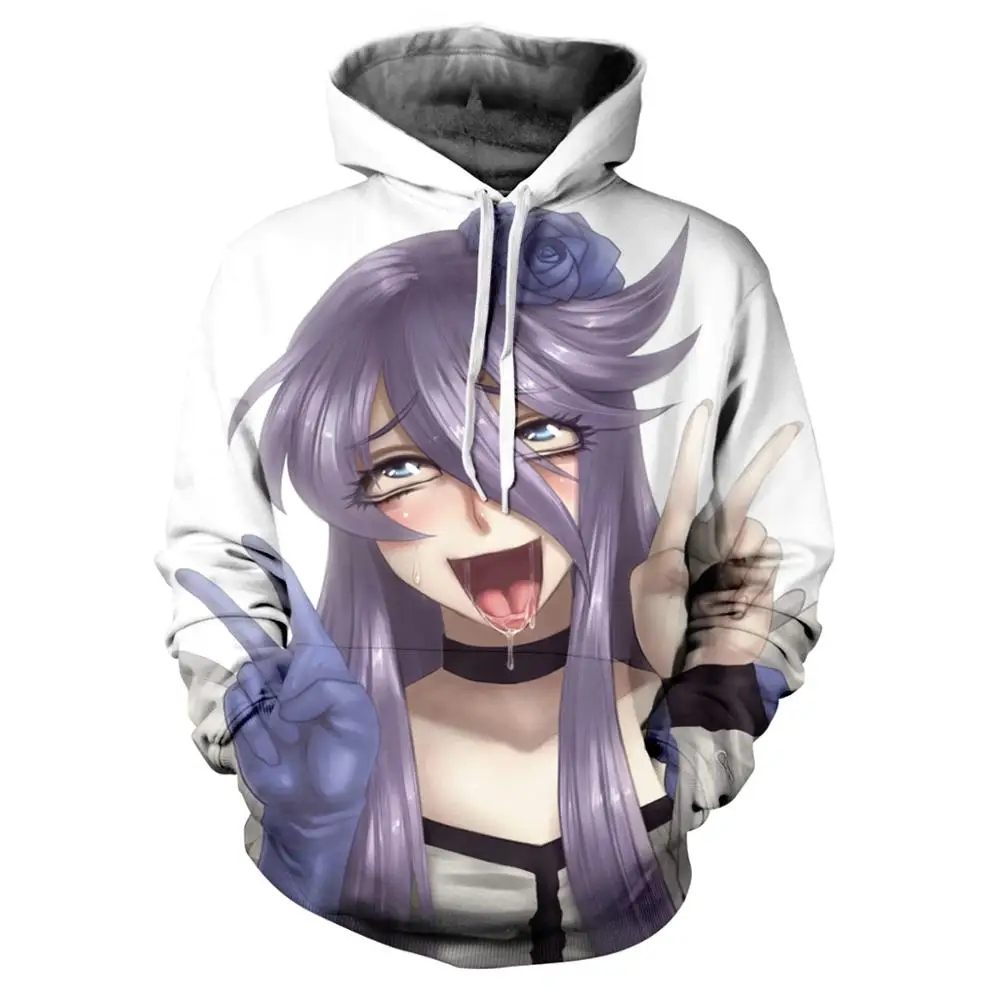 Толстовка с капюшоном 3D рисунком для мальчиков и девочек толстовка сексуальная