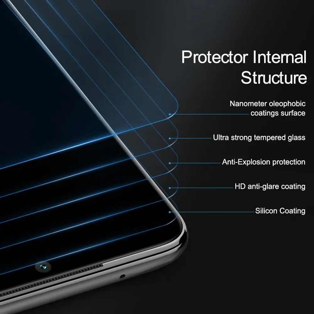 Защитное стекло Nillkin H + pro 2.5D для Xiaomi redmi note 8 PRO | Мобильные телефоны и аксессуары