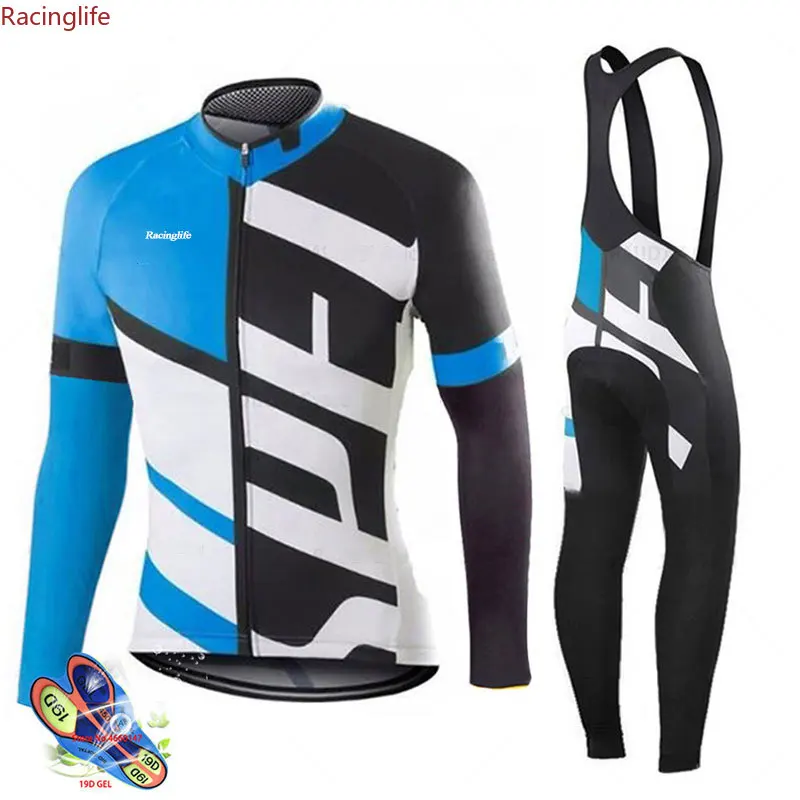 

Men's Jumpsuit Jersey De Ciclismo Manga Larga Transpirable Camisa Time Specialized Bicycle Uniform Triathlon MTB BIKE CLOTHING