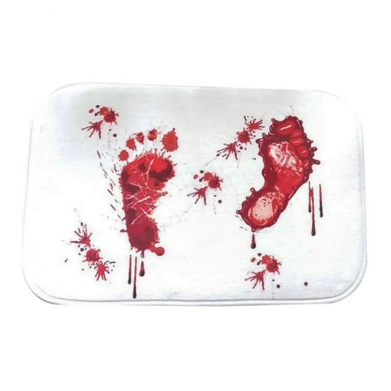 Quality Doormat Blood Novelty Bathroom Bath Floor Mat Europe Style Carpet Rug Water Absorption Non-slip 40*60cm Dropship | Дом и сад