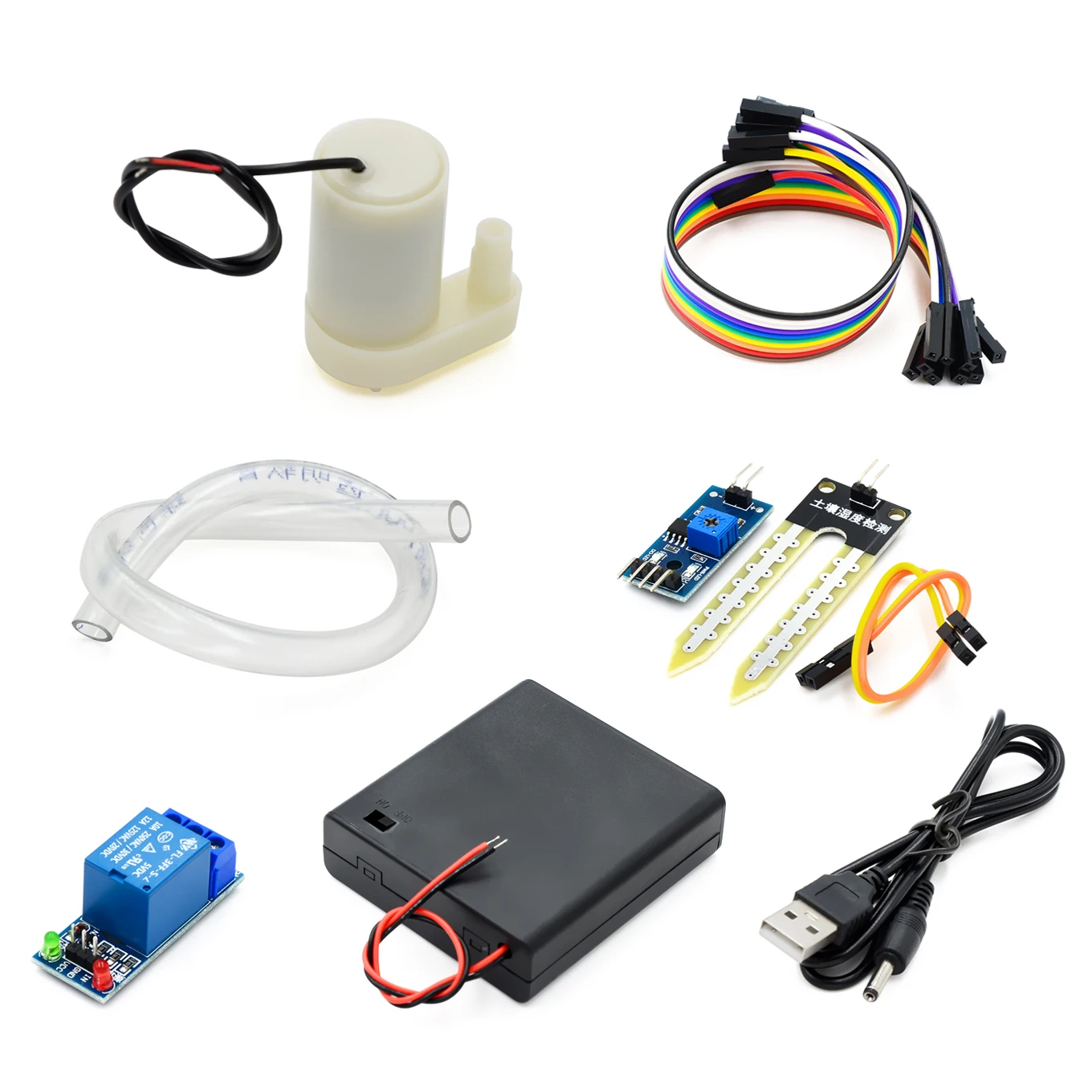 Automatic irrigation module DIY kit soil moisture detection automatic water pumping | Электронные компоненты и